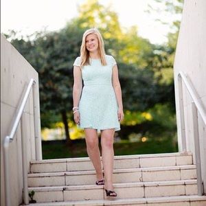 Light Blue Lace Dress